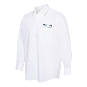 Van Heusen Broadcloth Dress Shirt - White